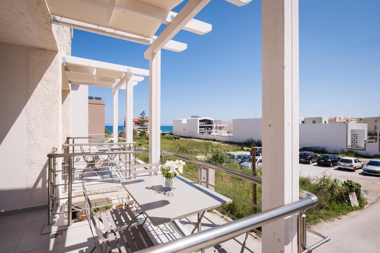 Athina Apartments Near The Sea Platania Platanias  Bagian luar foto