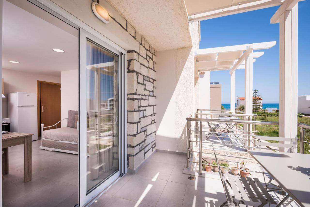Athina Apartments Near The Sea Platania Platanias  Bagian luar foto
